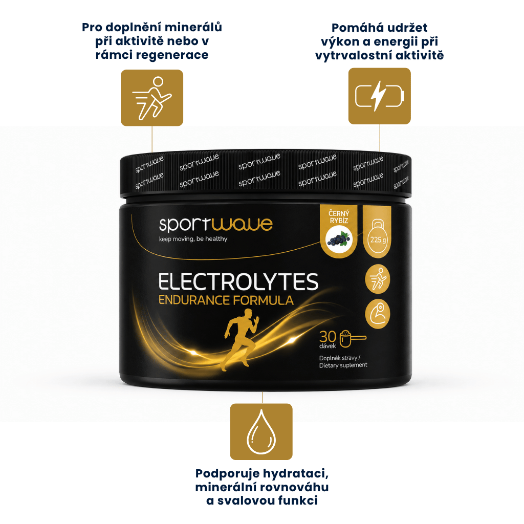 Electrolytes endurance formula - černý rybíz  - benefity